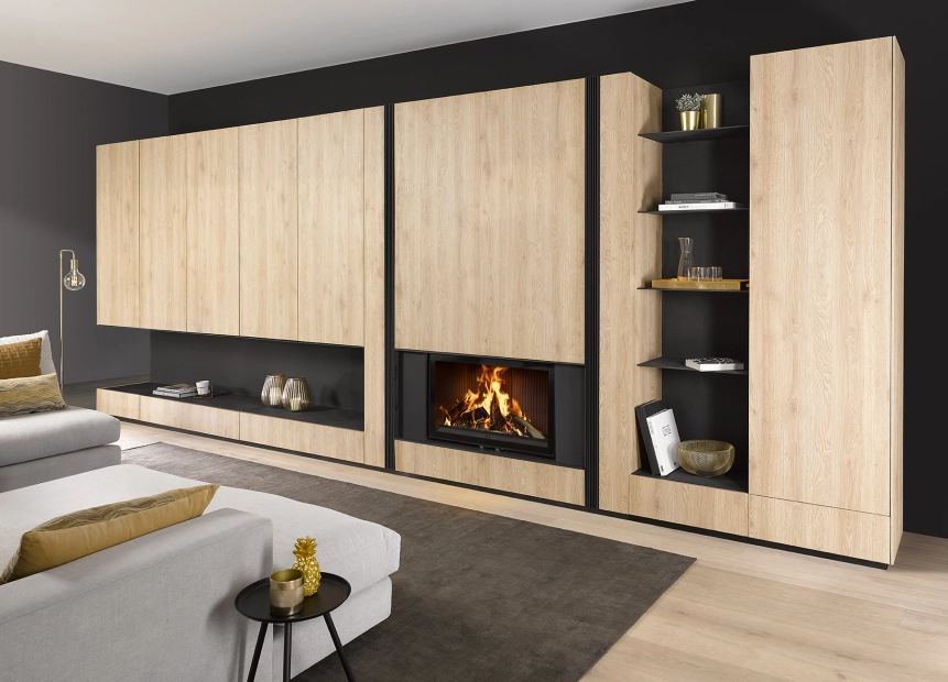 iFire Iwall modulair haardsysteem